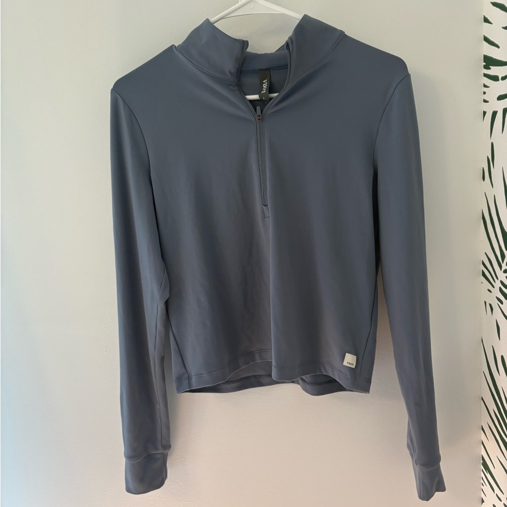 Vuori Slate Quarter-Zip Pullover